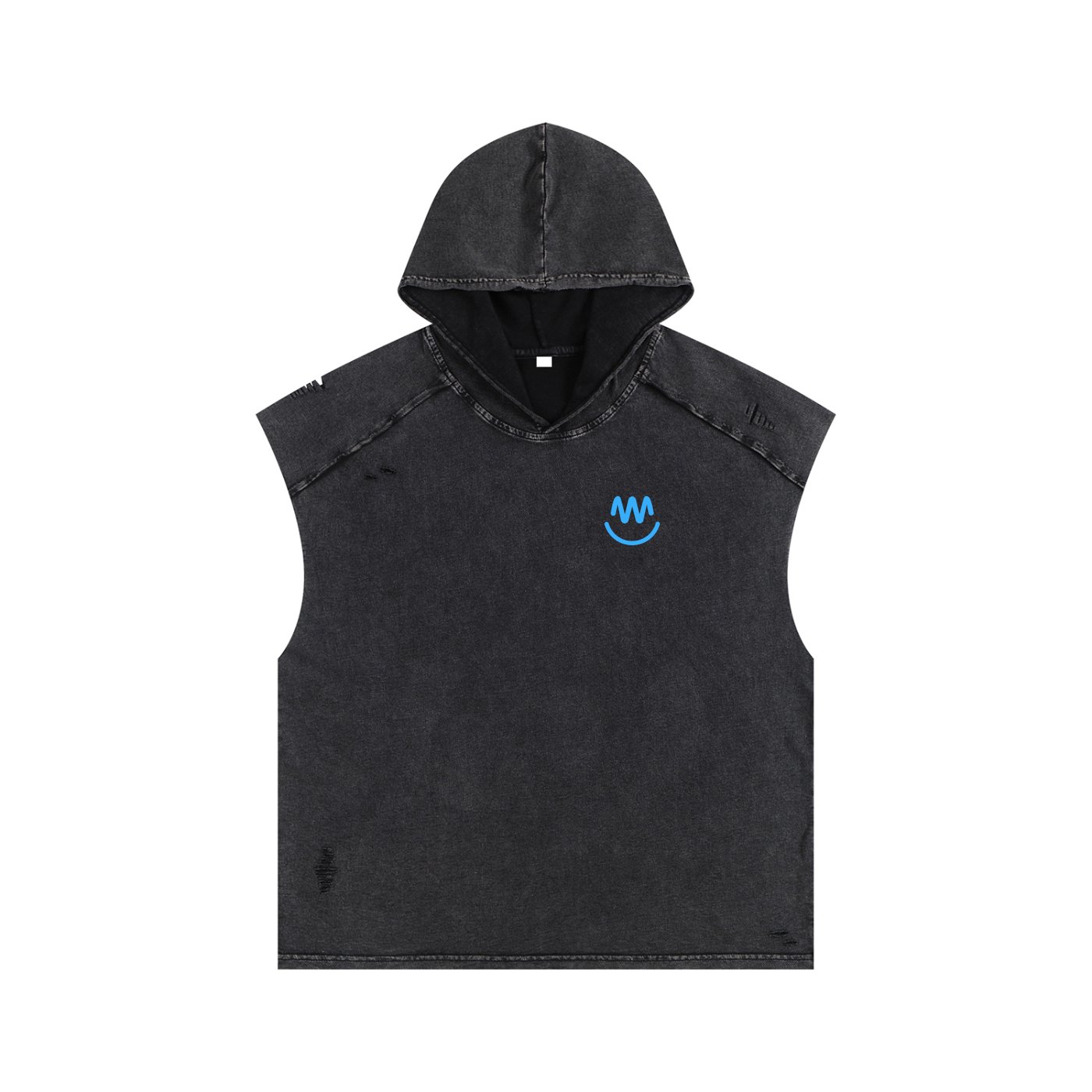 SNOW WASHED HOODED TANK